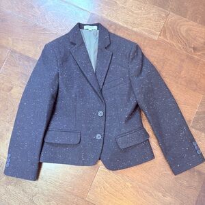 Class Club Boy Size 8 Blue Speckled Blazer
